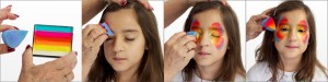 Petal sponges make it super easy to create the perfect wings