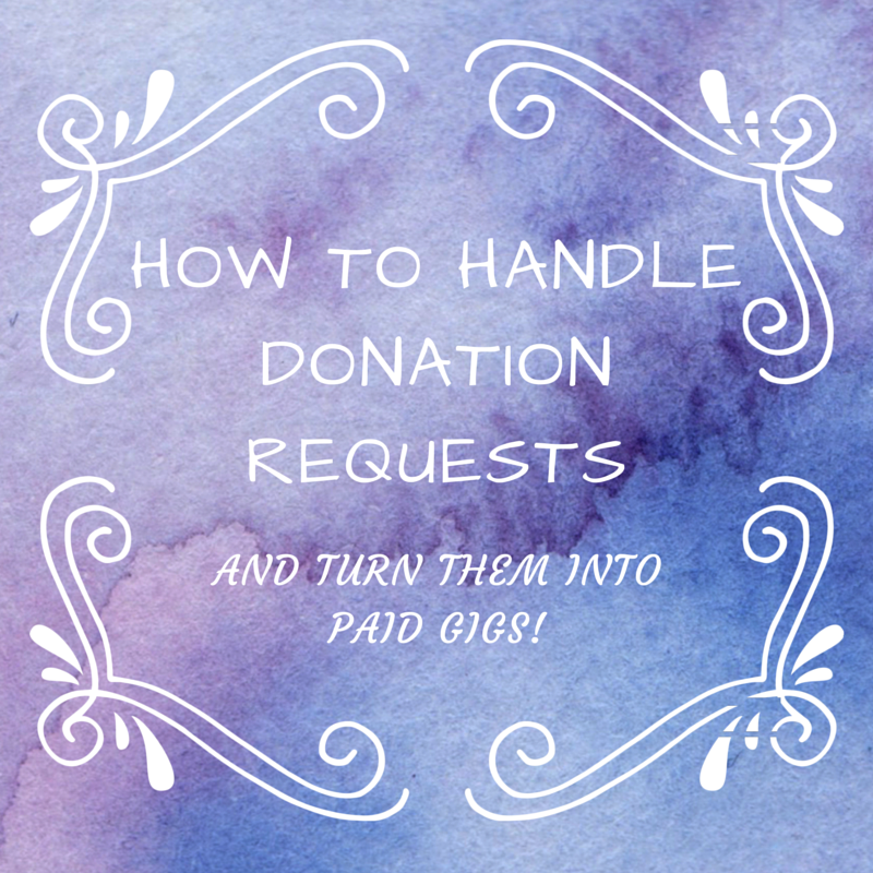 How to turn a donation request