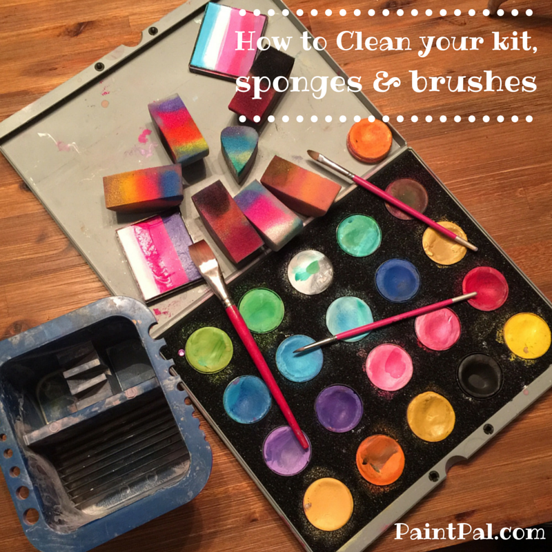 Learn How To Clean Face Paint Brushes - IFPS