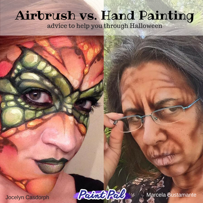 Airbrush vs. Hand Paint (1)