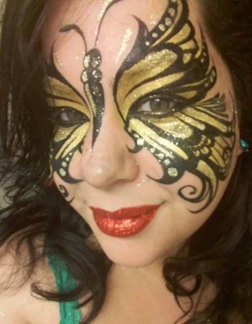 Eyeriz Melissa Perez's Golden Goddess butterfly is so stunning its a must share!