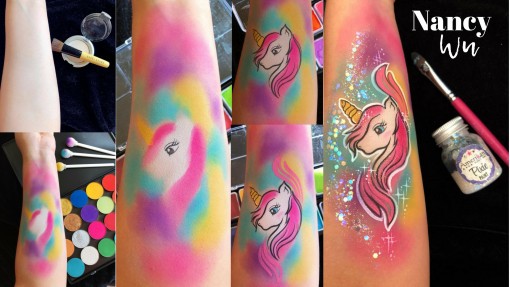 Some Unicorn Magic by Nancy Wu using her Elisa Griffith palette