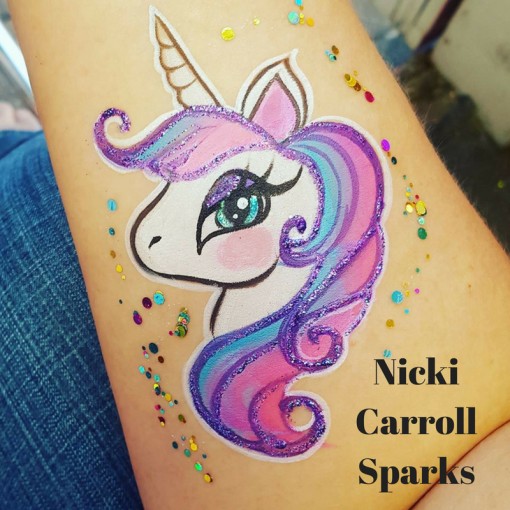 Nicki Carroll Sparks Unicorn is where Lisa frank meets fabulous!