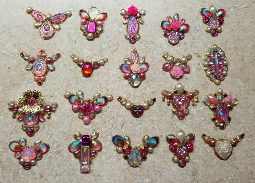 handmade custom bling by Acacia of Fancuful Faces contact her to buy sheets OMG they are amazing 